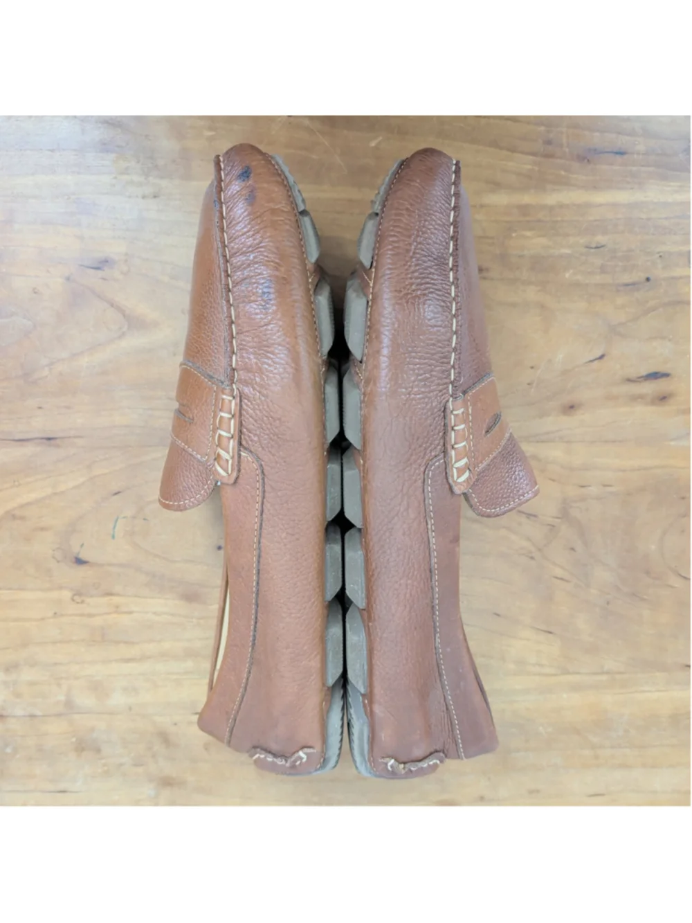 Men's 1901 Pebbled Leather Driving Moccasin Shoes 11